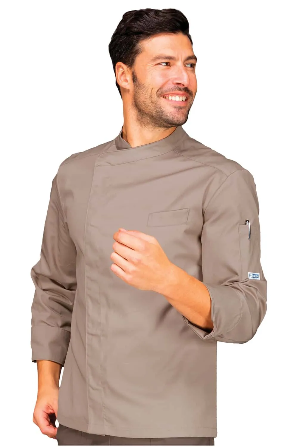 Veste de cuisine en tissu mixte gr. 195 Isacco