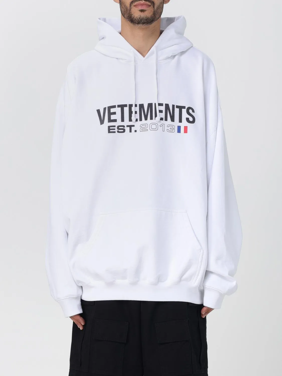 Felpa Vetements oversize in jersey