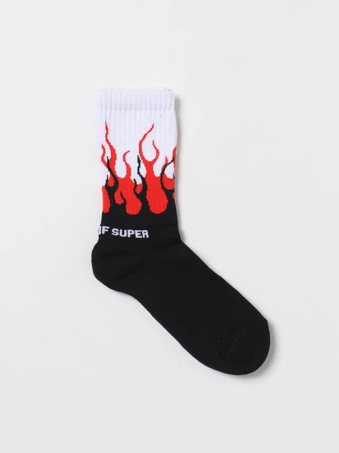 Calze Vision Of Super in cotone stretch con logo jacquard