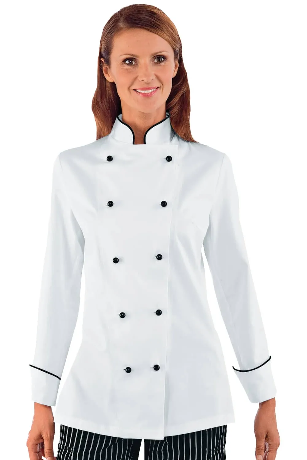 Cooking Jacket in 190g Cotton for Women