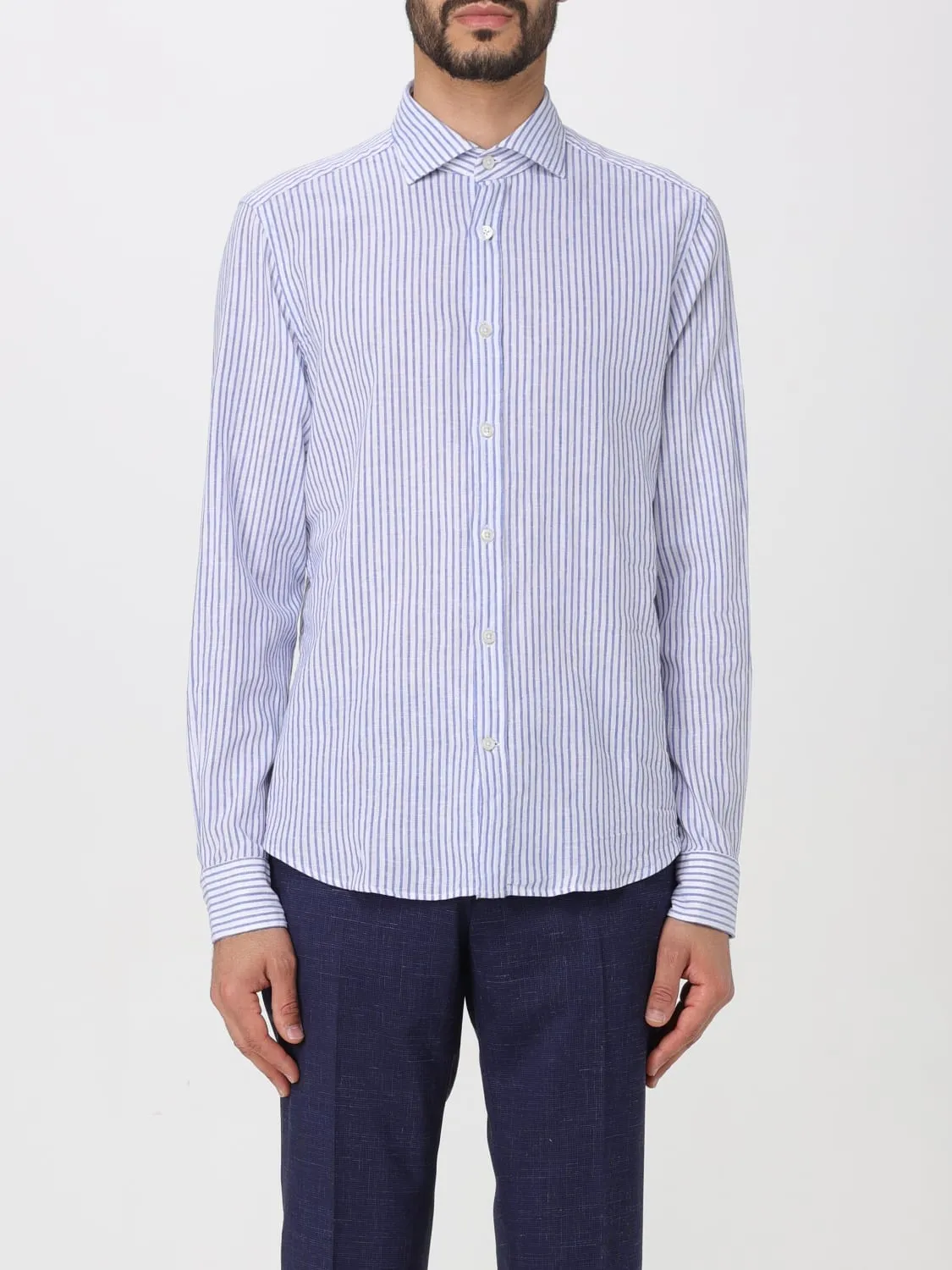 Camicia XC in cotone e lino