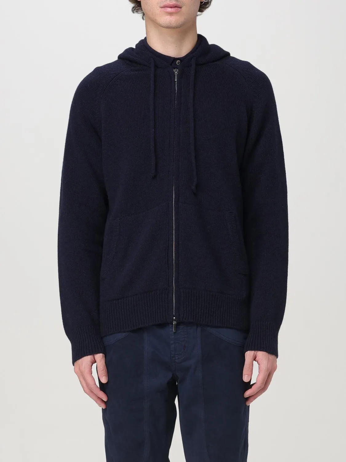 Felpa XC in maglia di lana