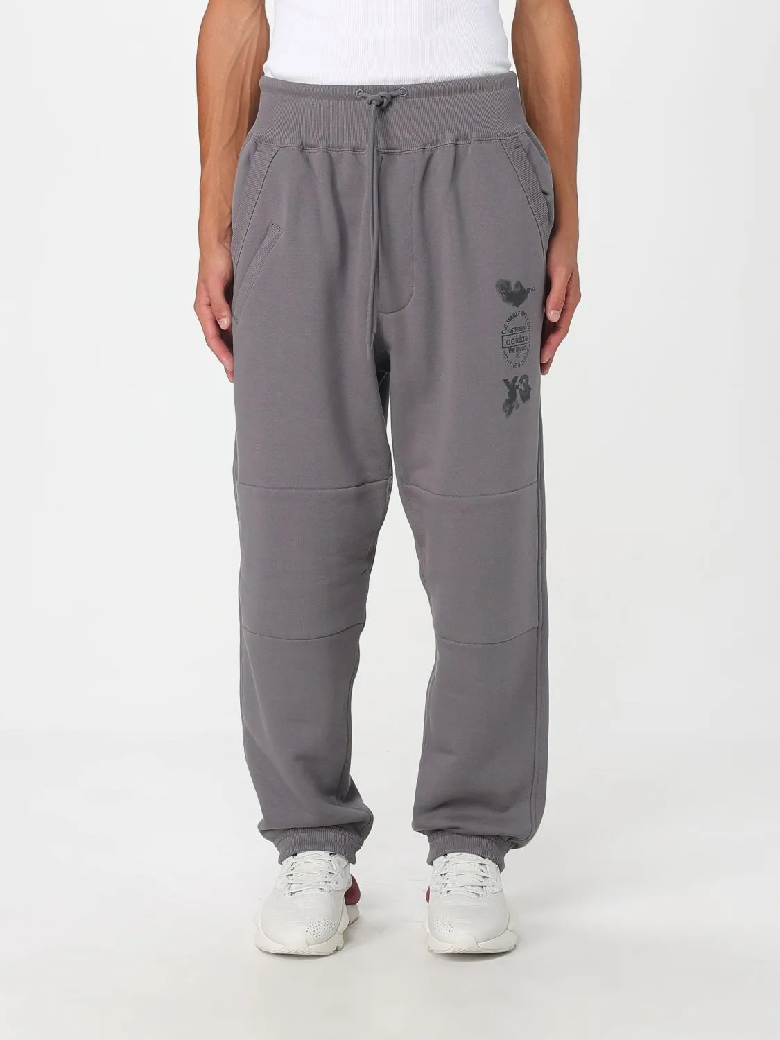 Pantalone Y-3 in cotone stretch