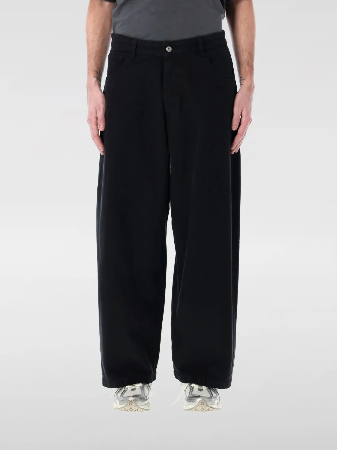 Jeans Ymc in denim di misto cotone