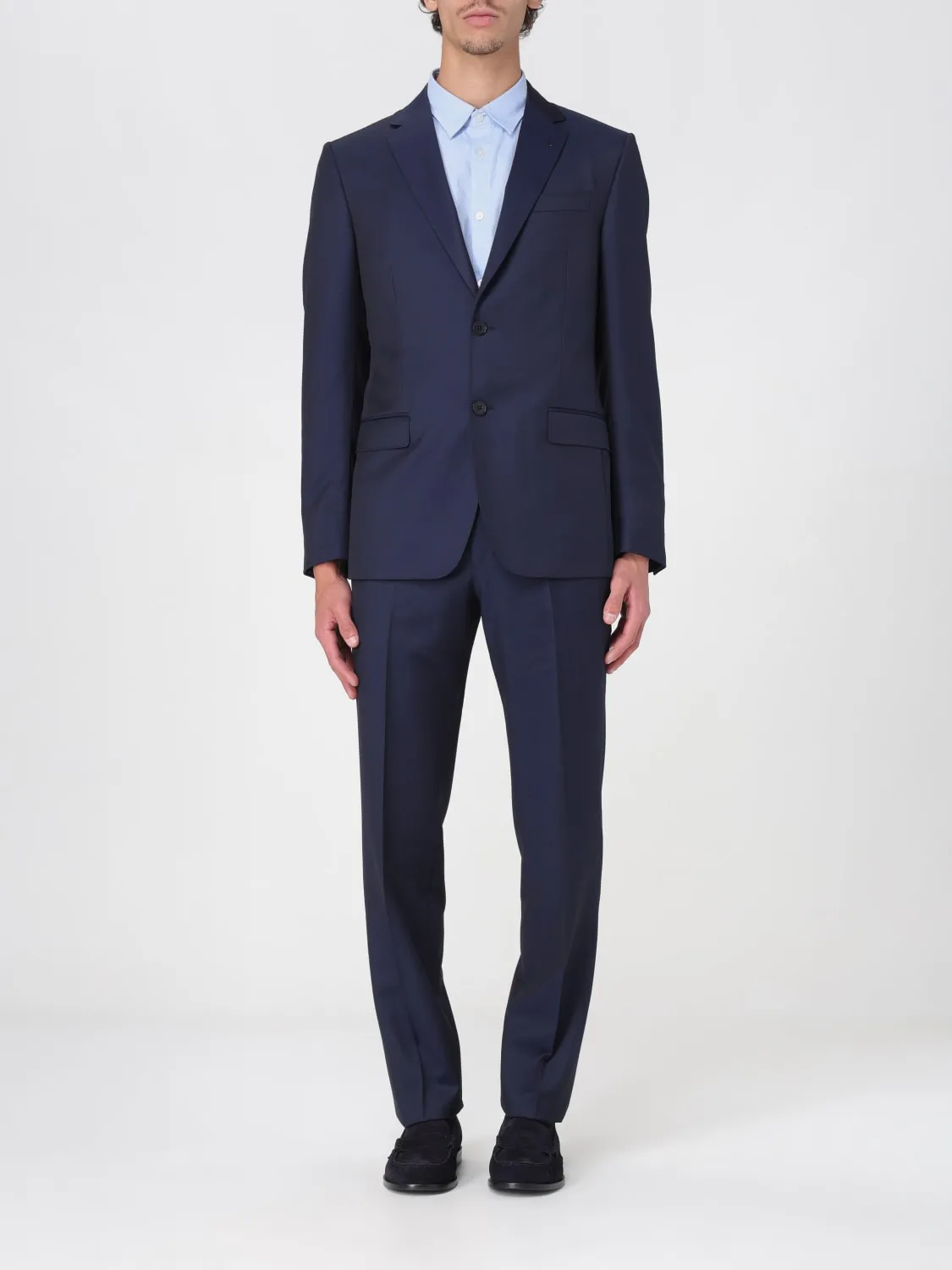 Abito Zegna a monopetto in lana