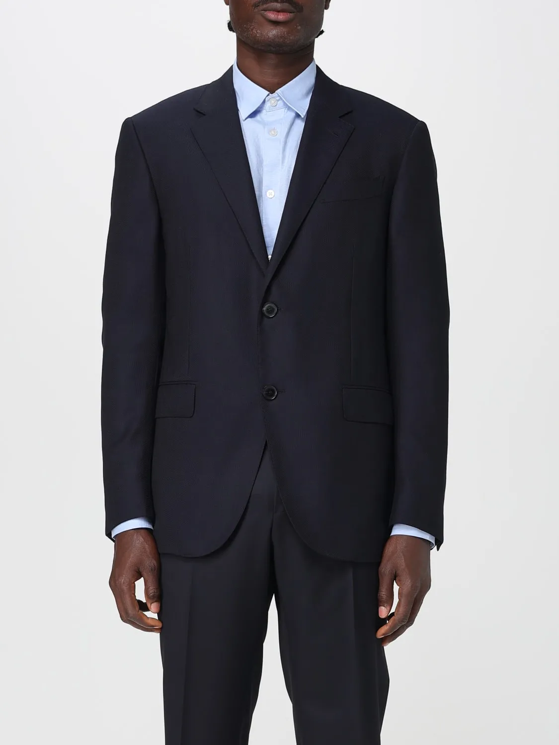 Blazer di lana a monopetto Zegna