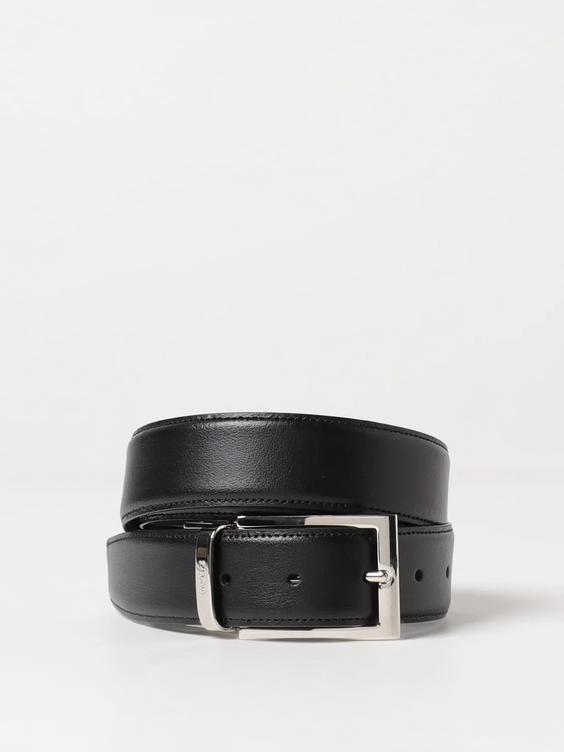 Cintura Zegna reversibile in pelle