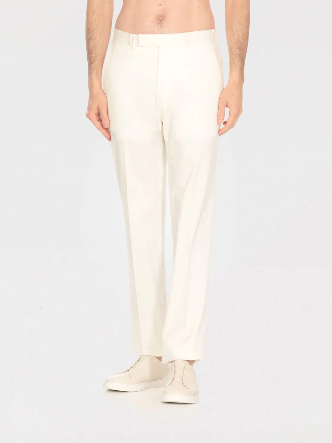 Pantalone Zegna in cotone stretch